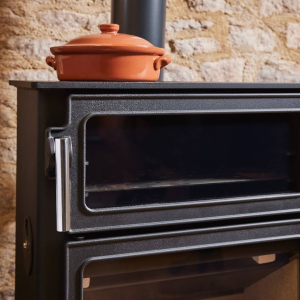 Dean Forge Baker W5 Eco - 5kw Wood Burning Stove with Oven